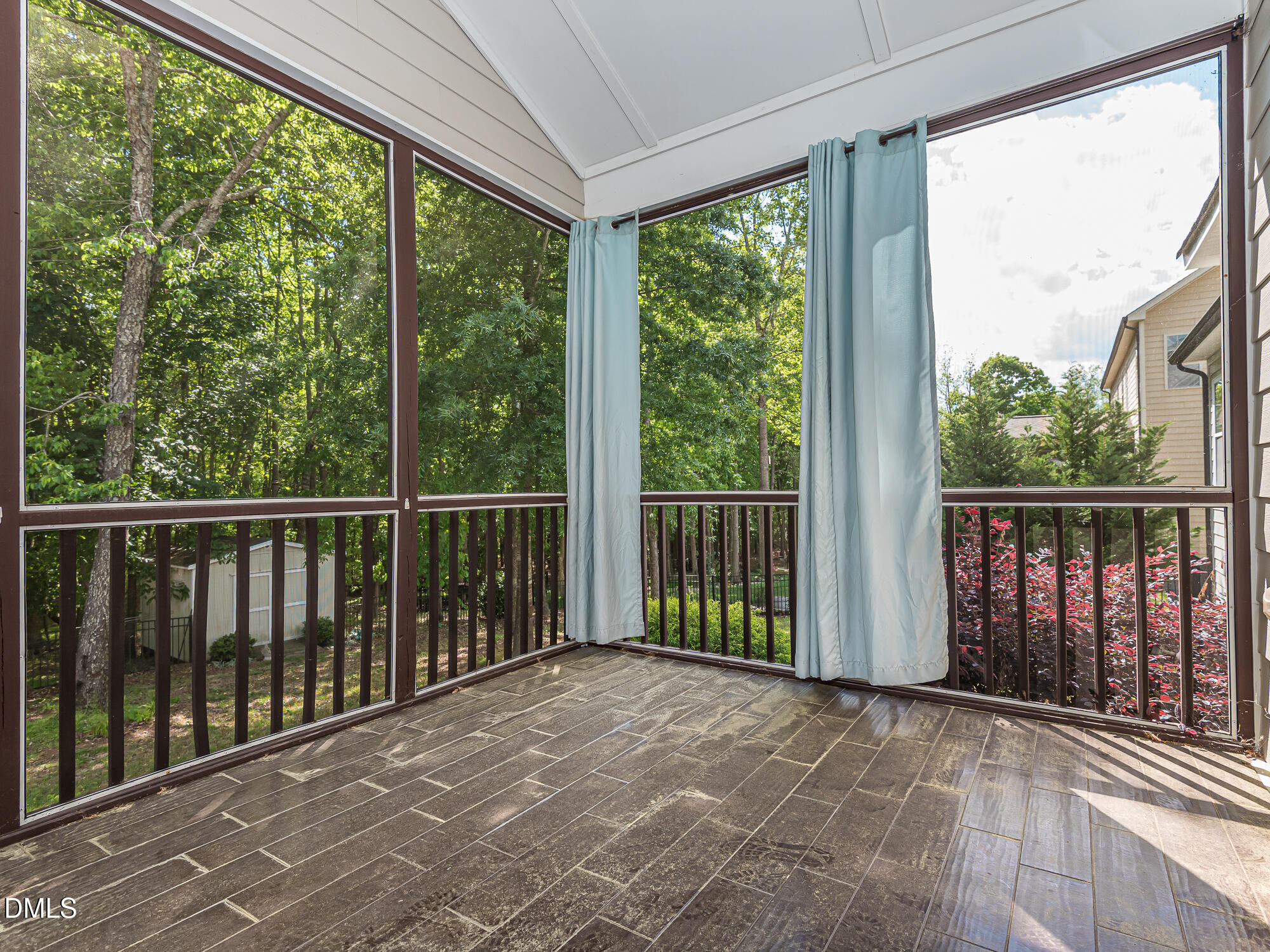 337 Shadowdale Lane Rolesville, NC 27571 - Photo 4 of 42 a view of a balcony with wooden floor