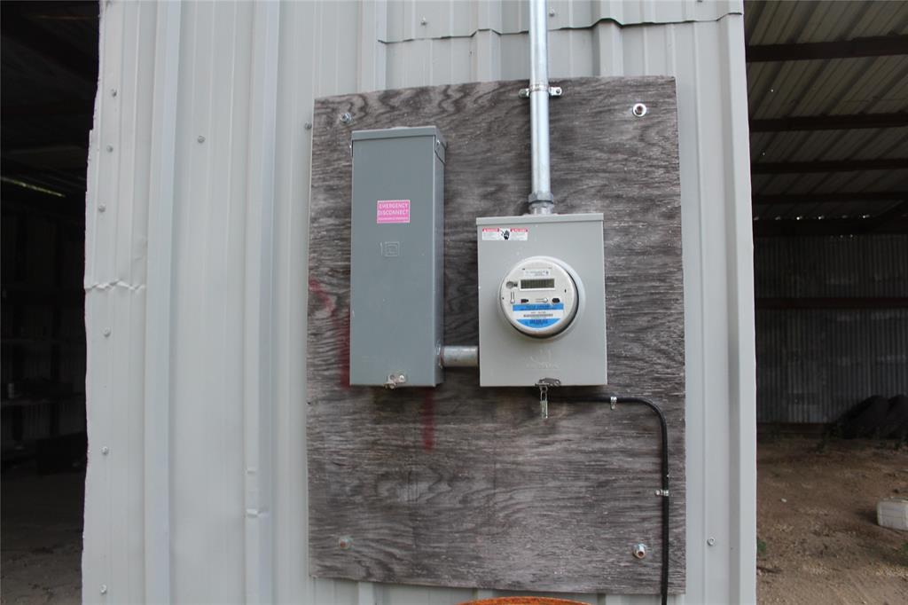 510 Hamby Road Clyde, TX 79510 - Photo 10 of 23 Exterior utility panel and meter for workshop