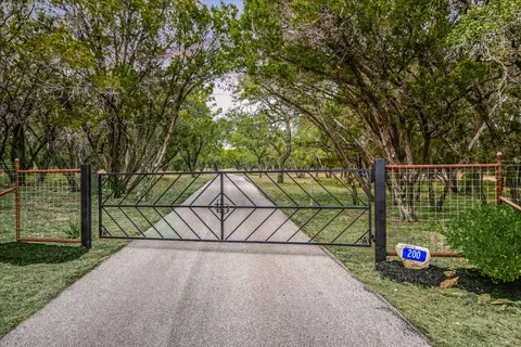 a view of a bench in a yard