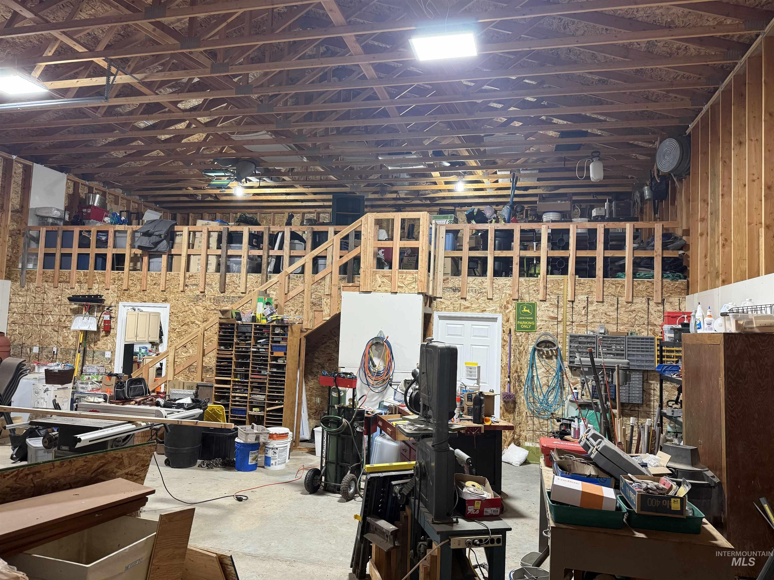 1653 Kidder Ridge Road Kamiah, ID 83536 - Photo 32 of 47 Misc room with a workshop area and unfinished concrete floors