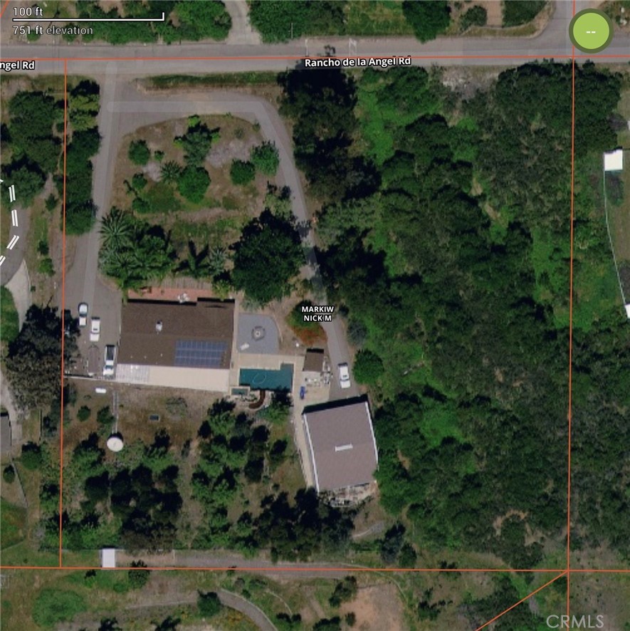 17595 Rancho De La Angel Road Ramona, CA 92065 - Photo 63 of 63 an aerial view of a house with a yard