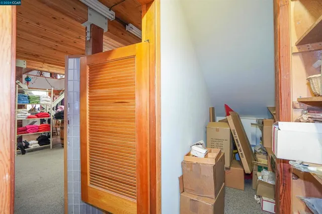 a view of storage room