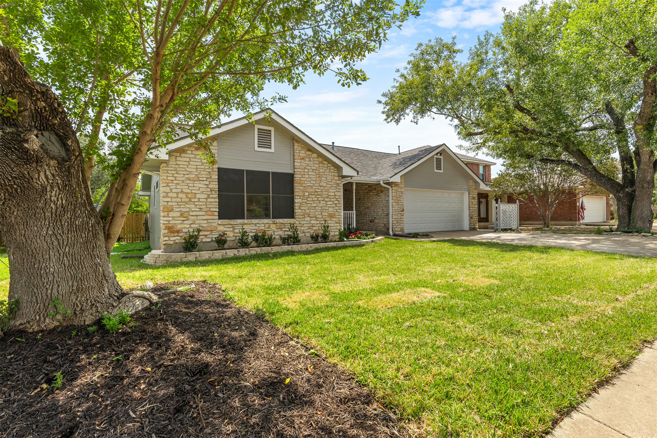 3203 Freemont Street Round Rock, TX 78681 - Photo 2 of 33 a front view of house with yard and green space