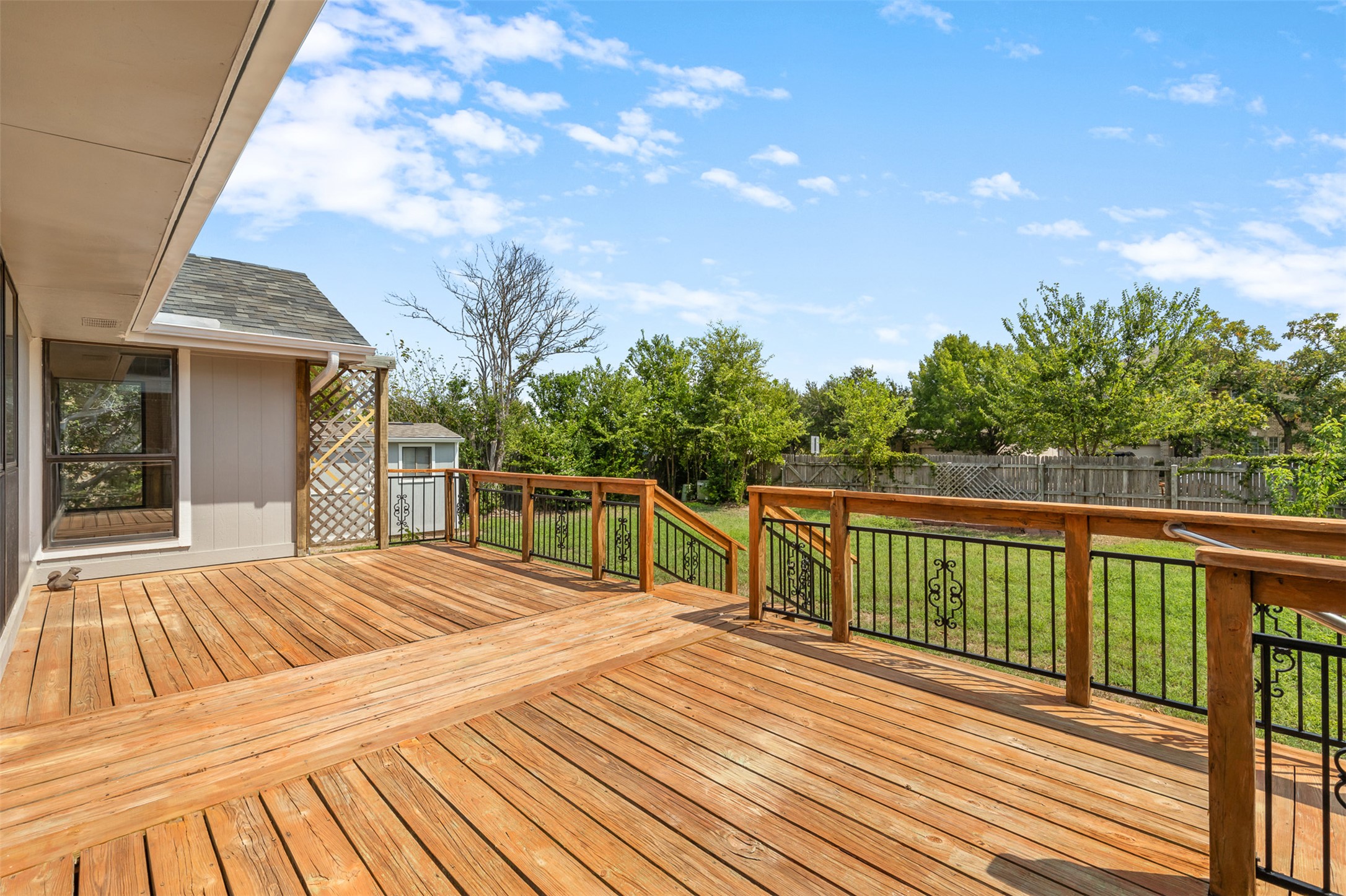 3203 Freemont Street Round Rock, TX 78681 - Photo 21 of 33 a view of a house with a roof deck