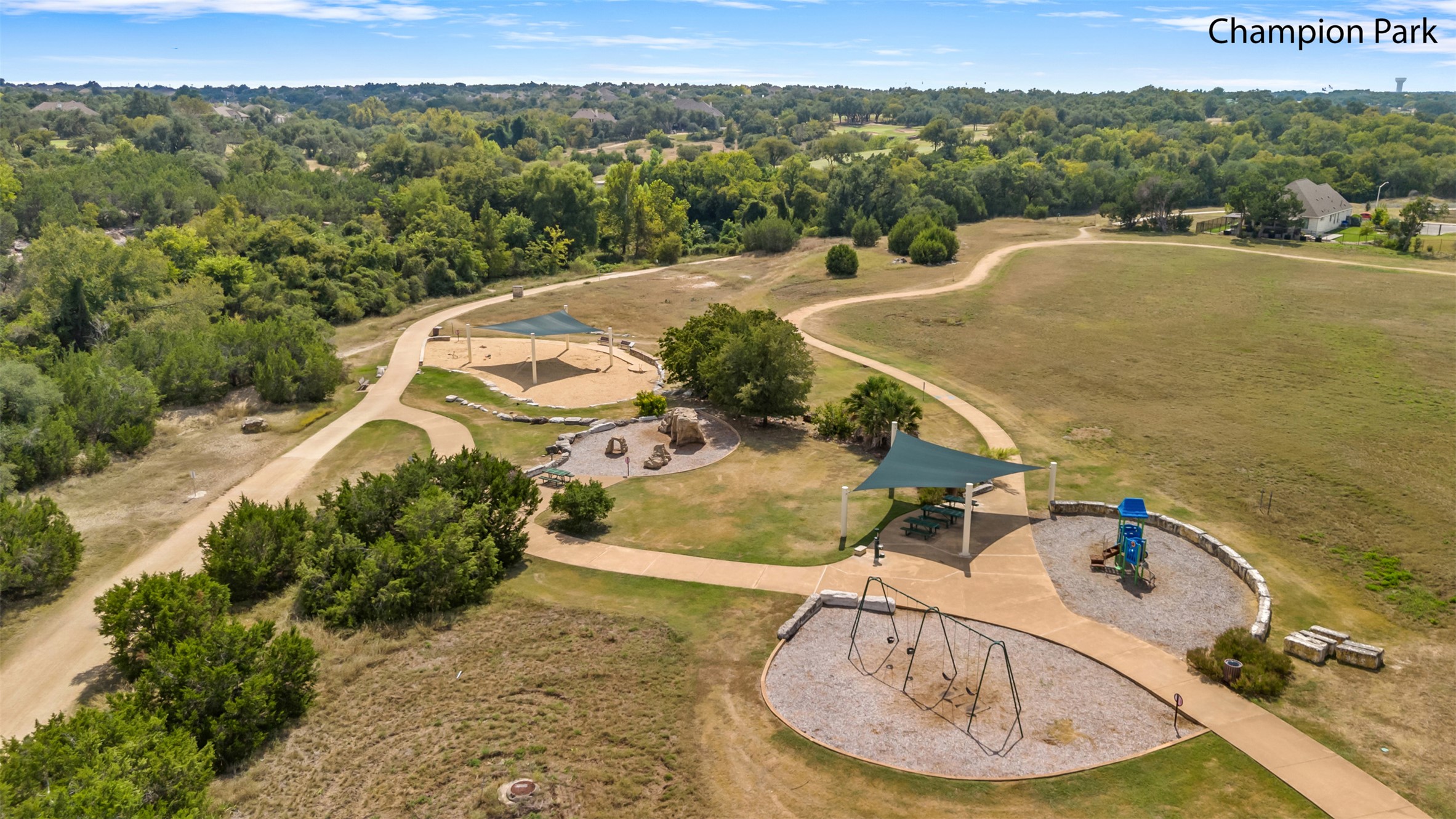3203 Freemont Street Round Rock, TX 78681 - Photo 31 of 33 an aerial view of a house