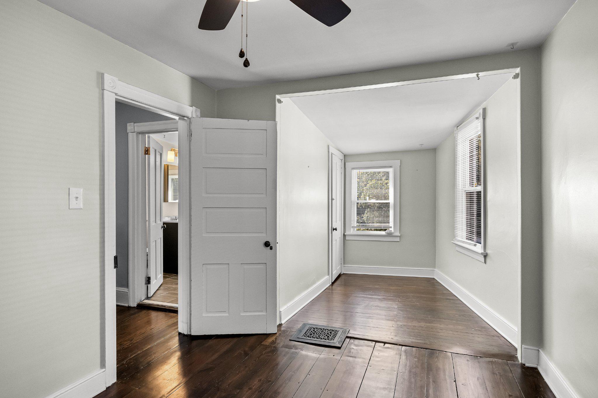 36 Brainerd Street Mount Holly, NJ 08060 - Photo 16 of 28 a view of an empty room with wooden floor and a window