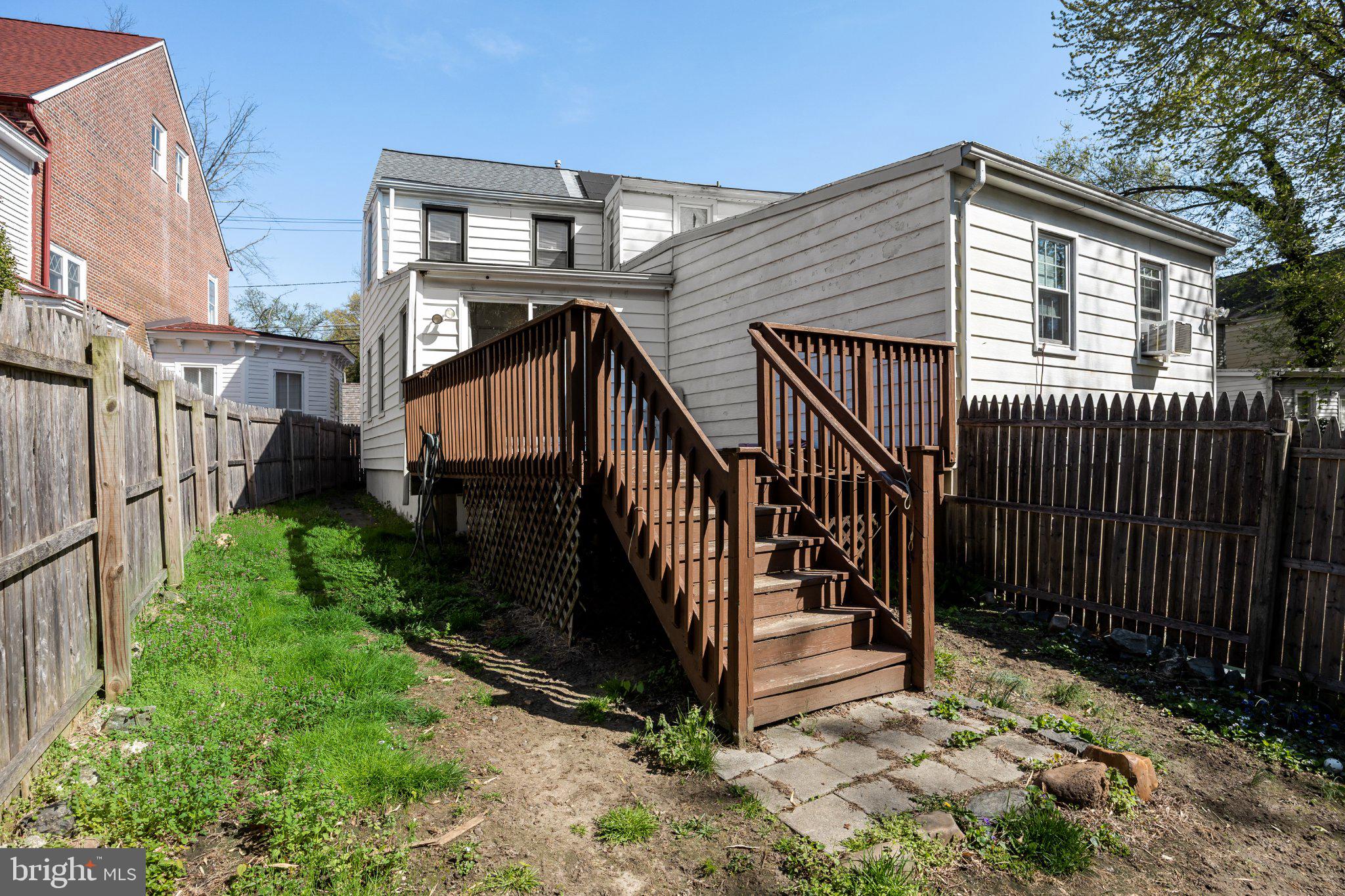 36 Brainerd Street Mount Holly, NJ 08060 - Photo 23 of 28 a front view of house with yard and furniture