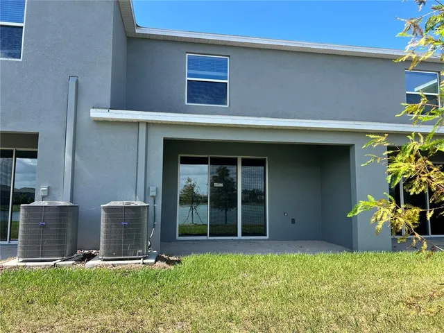 a view of a balcony with a garden