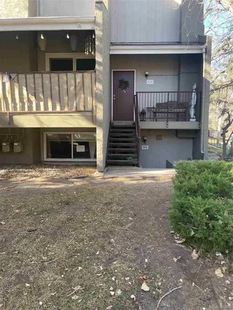 a view of a house with a outdoor space