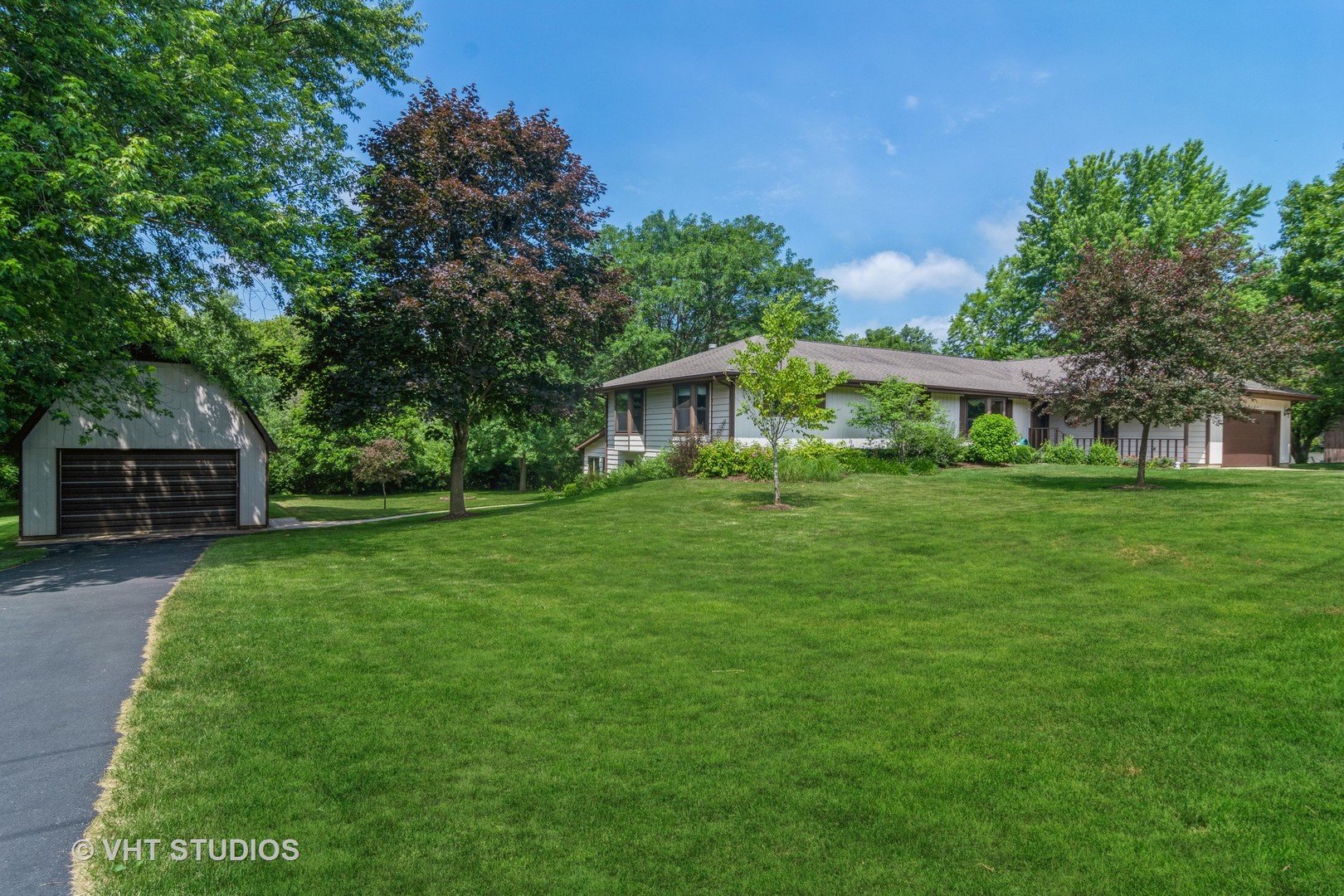 1N400 Pouley Road Elburn, IL 60119 - Photo 3 of 50 a house view with a garden space