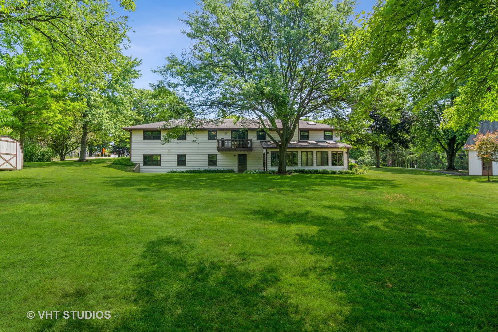 1N400 Pouley Road Elburn, IL 60119 - Photo 35 of 50 a house view with a sitting space and garden
