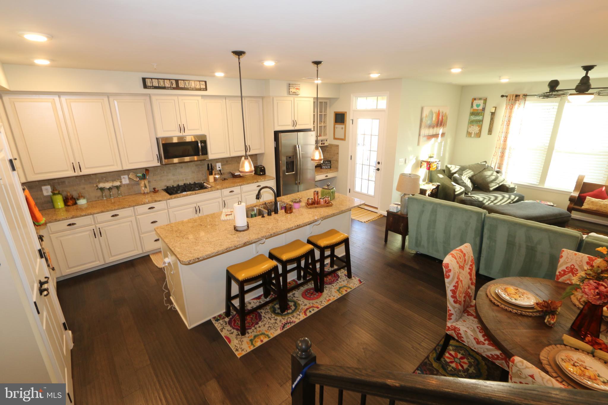 13603 Rockingham Lane Gainesville, VA 20155 - Photo 23 of 36 View of Kitchen from Landing on the Stairs