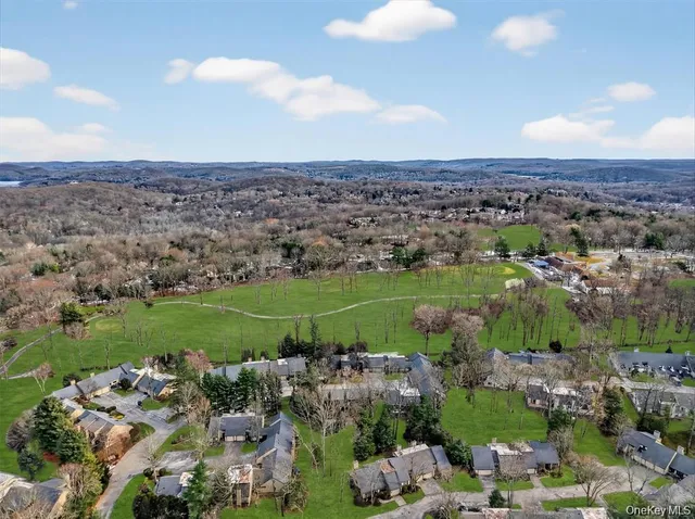 a view of a city with a lake