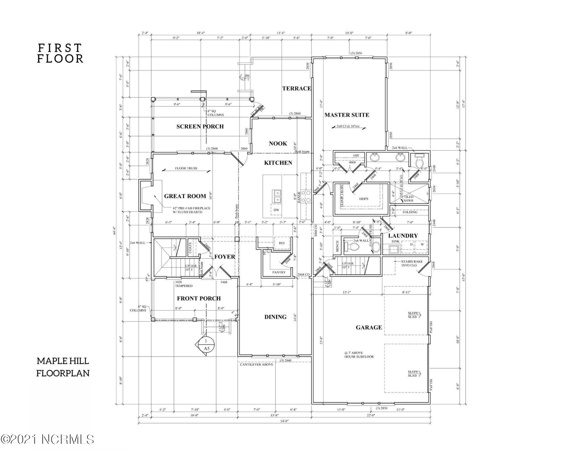 67 R Royal Tern Drive Hampstead, NC 28443 - Photo 4 of 14 Maple Hill 1st floor (nologo)