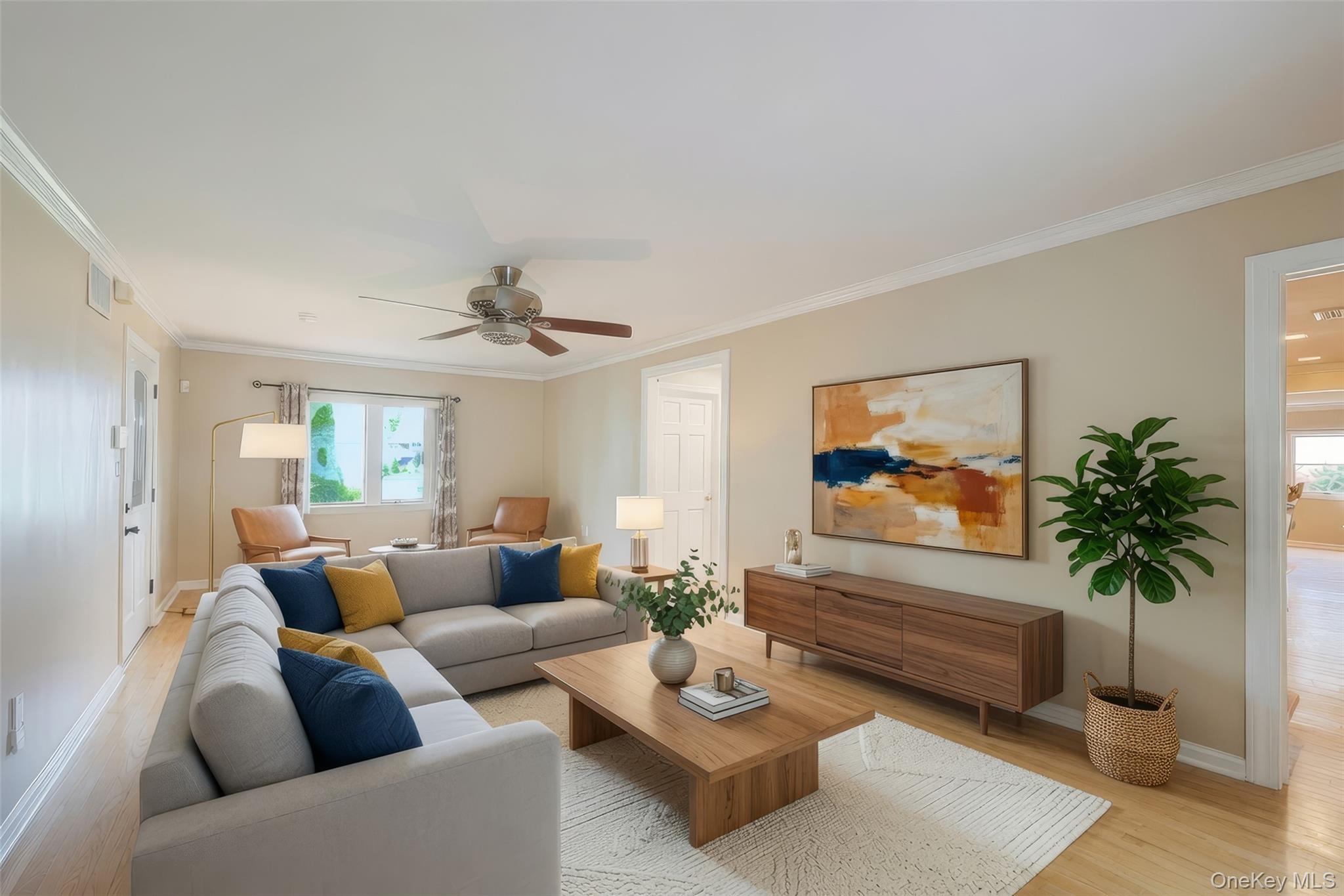 79 Constellation Road Levittown, NY 11756 - Photo 7 of 36 Family room staged