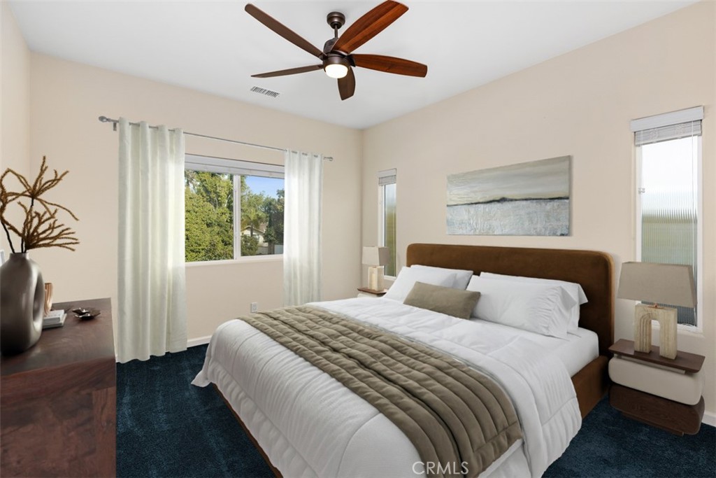 1321 Pepper Tree Lane Vista, CA 92084 - Photo 53 of 63 ADU Bedroom - Virtually staged