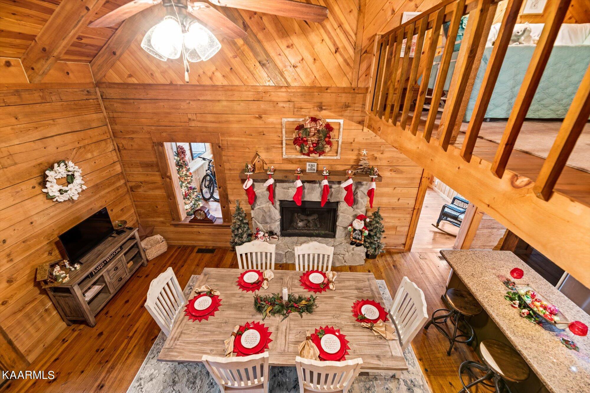 278 Laurel Road Townsend, TN 37882 - Photo 17 of 37 Look from upstairs down