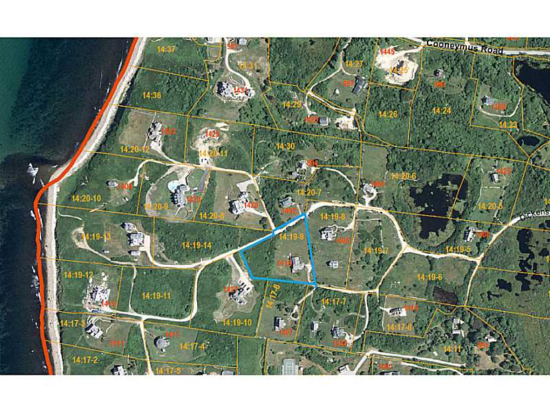 1418 Cooneymus Road Block Island, RI 02807 - Photo 26 of 26 Plat Map.