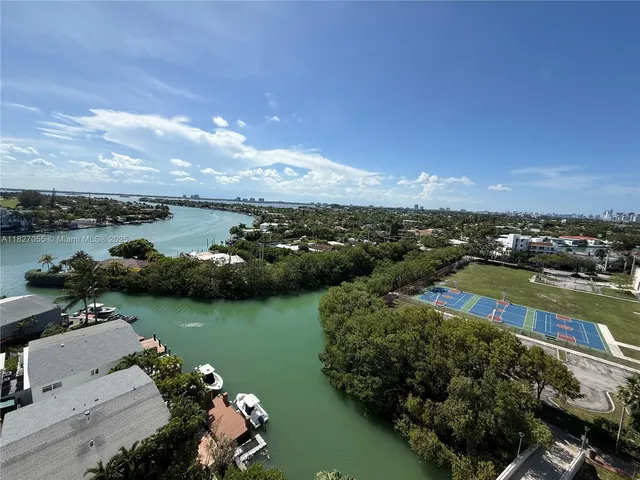 an aerial view of ocean residential house with outdoor space