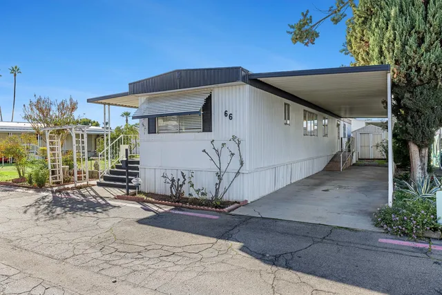 a house with a outdoor space