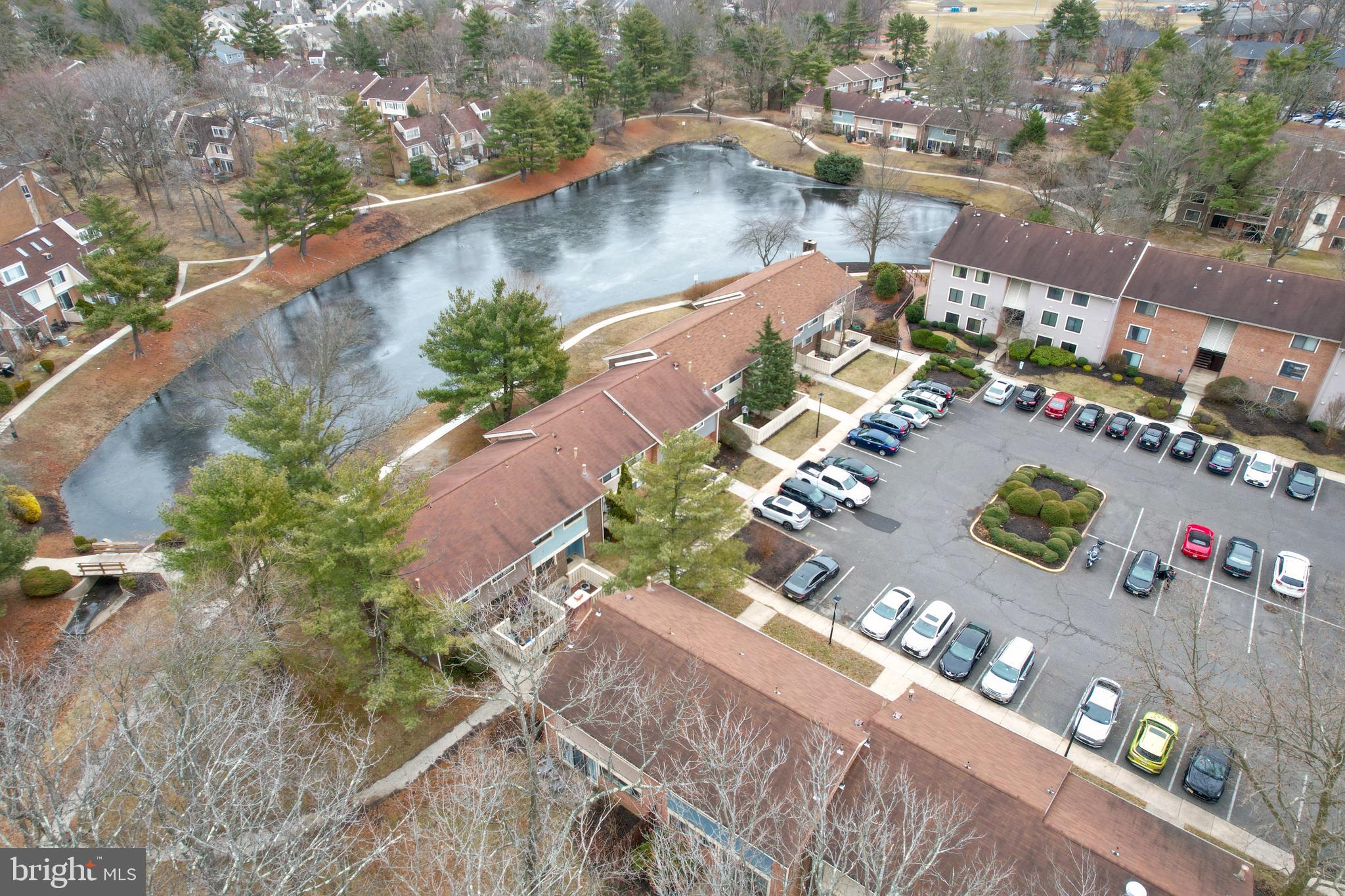 151 Echelon Road Voorhees, NJ 08043 - Photo 5 of 40 an aerial view of a house a yard and lake view
