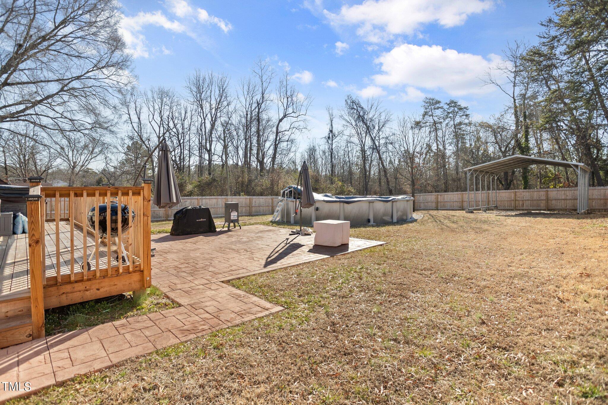 9268 Highway 700 Ruffin, NC 27326 - Photo 7 of 32 a view of a backyard with sitting area