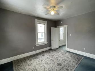 133 2nd Street, Unit 2 Pittsburgh, PA 15215 - Photo 5 of 9 an empty room with windows and ceiling fan