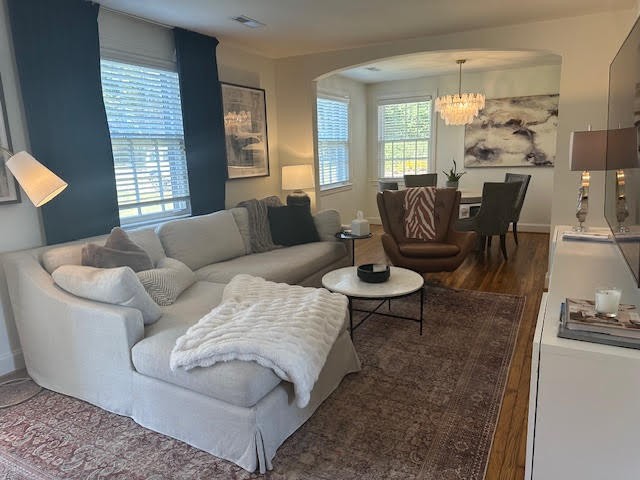 202 Mayfair Road Nashville, TN 37205 - Photo 3 of 21 a living room with furniture and a large window