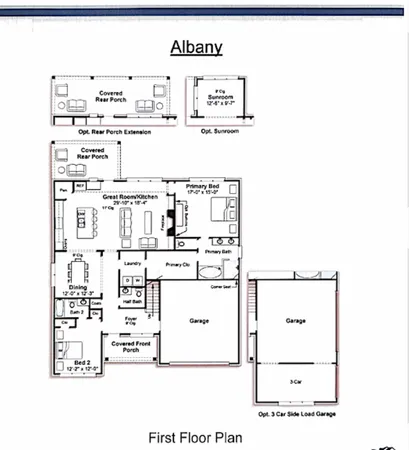 a black and white photo of a floor plan