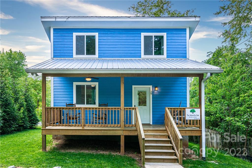 29 Davidson Road Asheville, NC 28803 - Photo 1 of 37 front view of a house with a deck