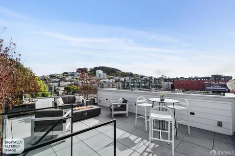 a view of a terrace