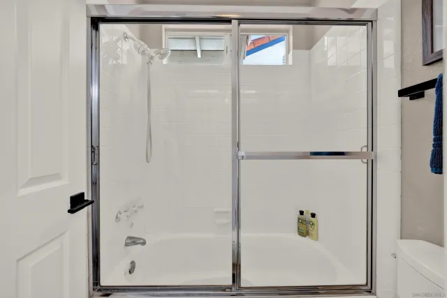 a view of a lake from a yard