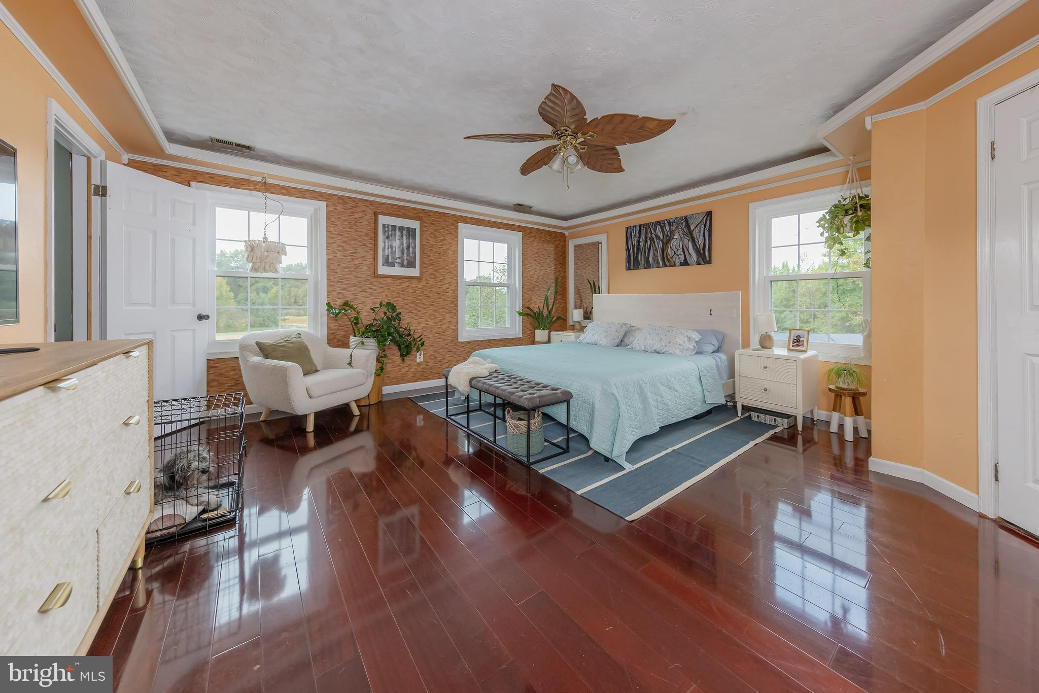 141 West Tomlin Station Road Mickleton, NJ 08056 - Photo 16 of 33 a bedroom with a bed furniture and a large window