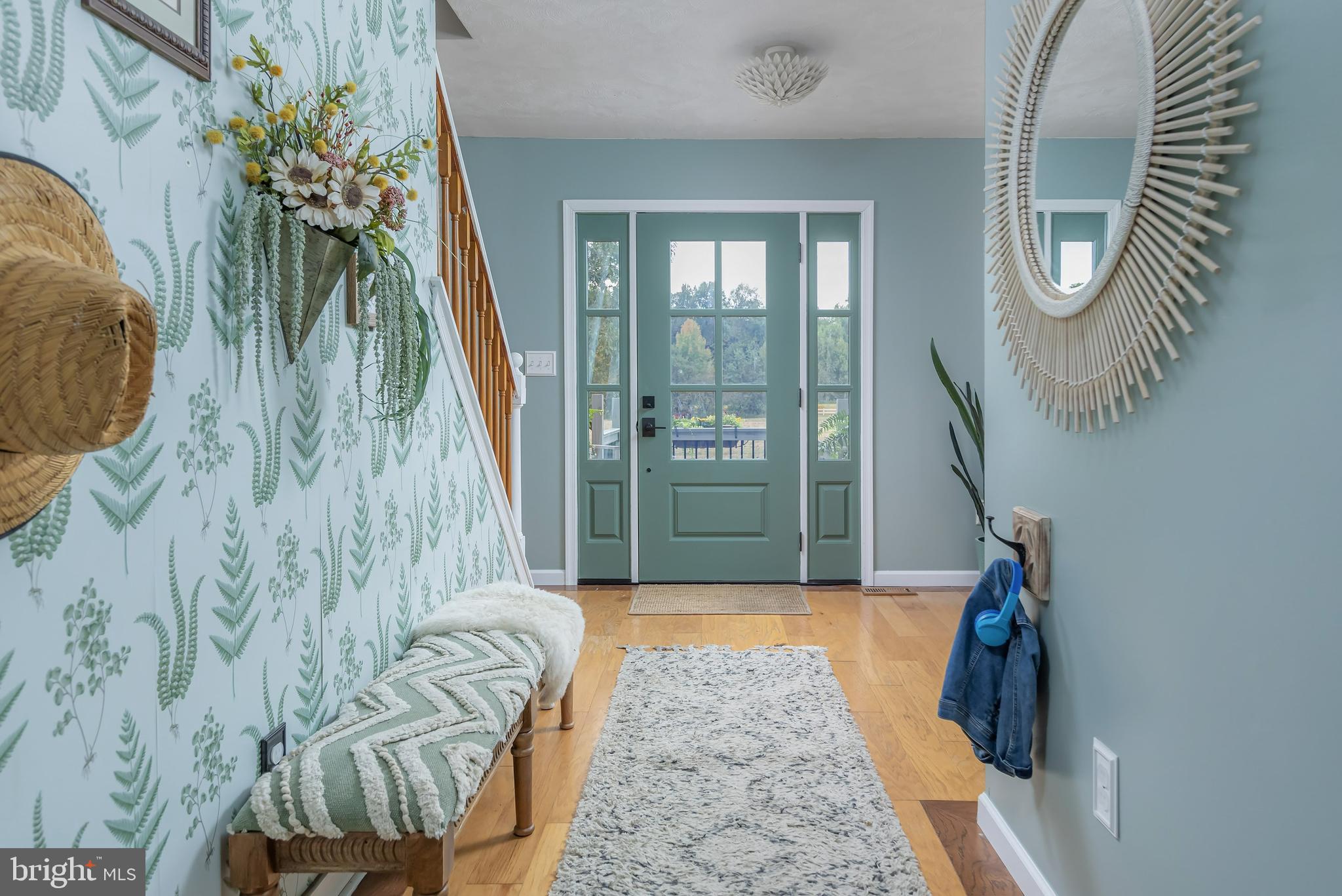 141 West Tomlin Station Road Mickleton, NJ 08056 - Photo 5 of 33 a view of entryway and hall with wooden floor
