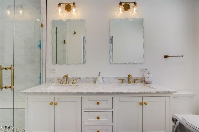 a view of a patio with swimming pool