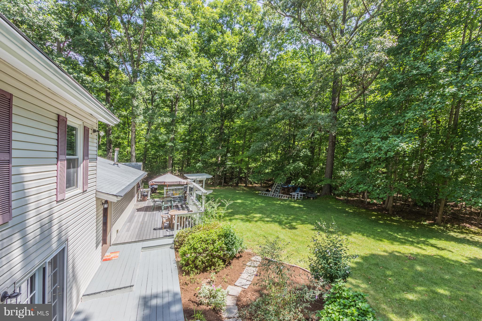 469 Cropp Road Fredericksburg, VA 22406 - Photo 22 of 30 View of deck and backyard from covered deck