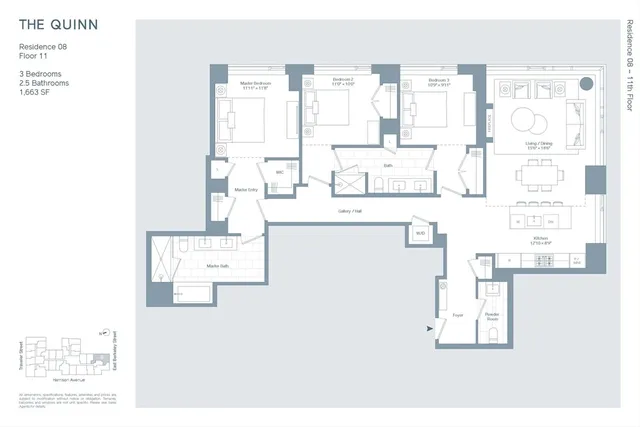 $2,399,000 | 380 Harrison Avenue, Unit 1008, Boston, MA 02118