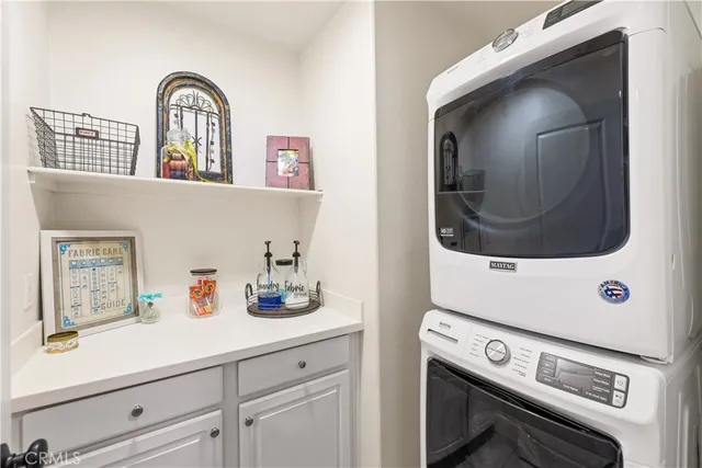 a close view of utility room