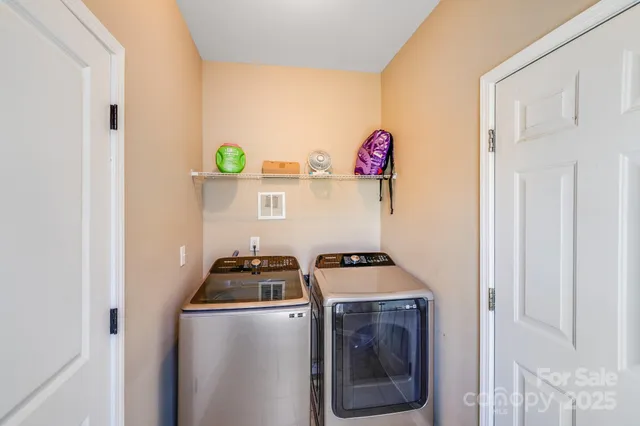 a room with storage and utility