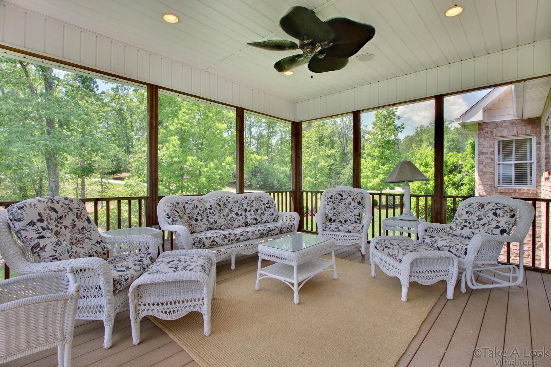 140 Calypso Road Moneta, VA 24121 - Photo 11 of 26 a living room with furniture and a large window