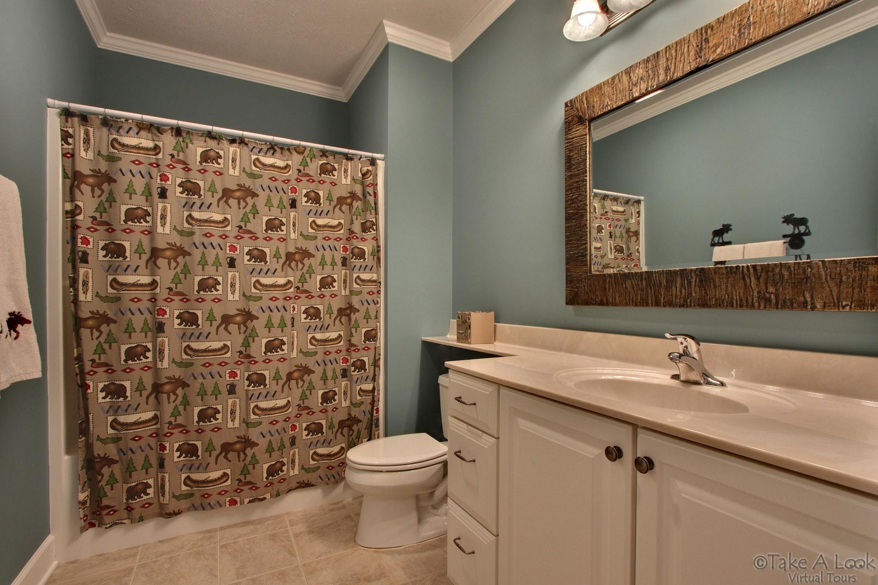 140 Calypso Road Moneta, VA 24121 - Photo 23 of 26 a bathroom with a sink toilet and shower