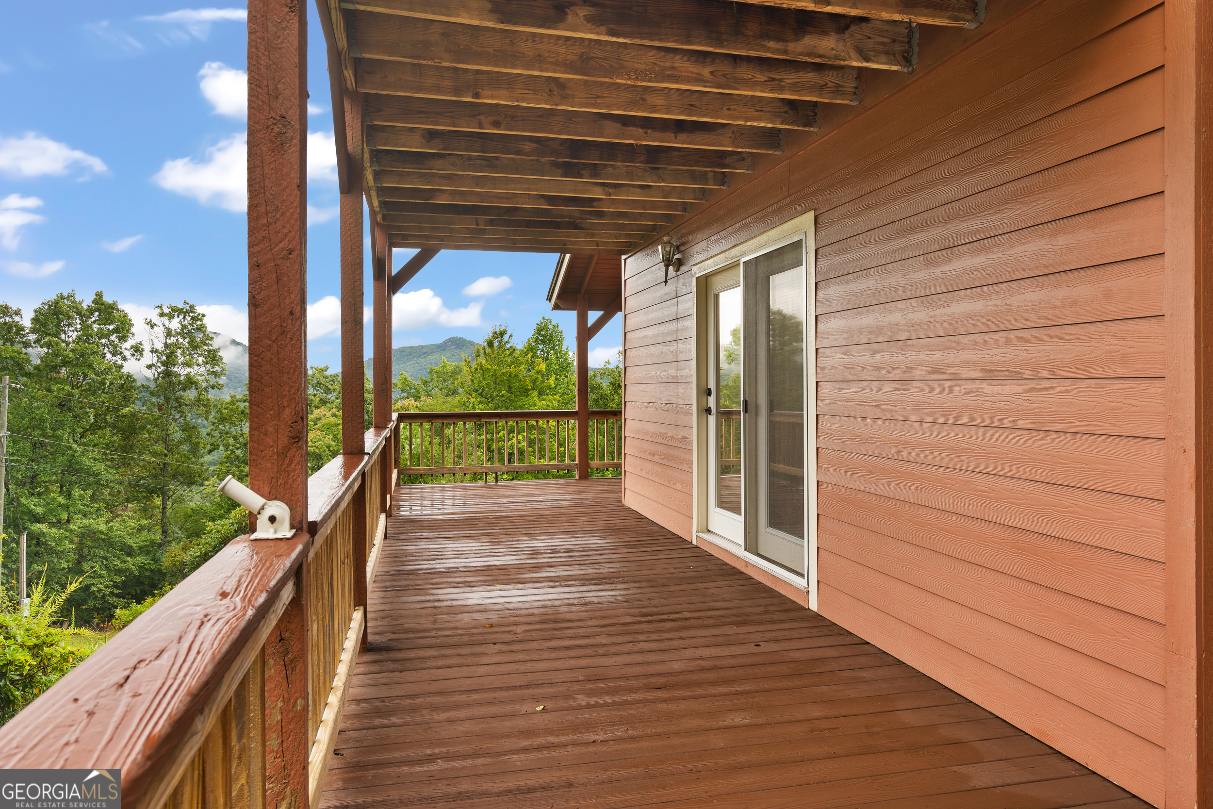 1387 Valley Street Clayton, GA 30525 - Photo 44 of 59 a view of a balcony with wooden floor