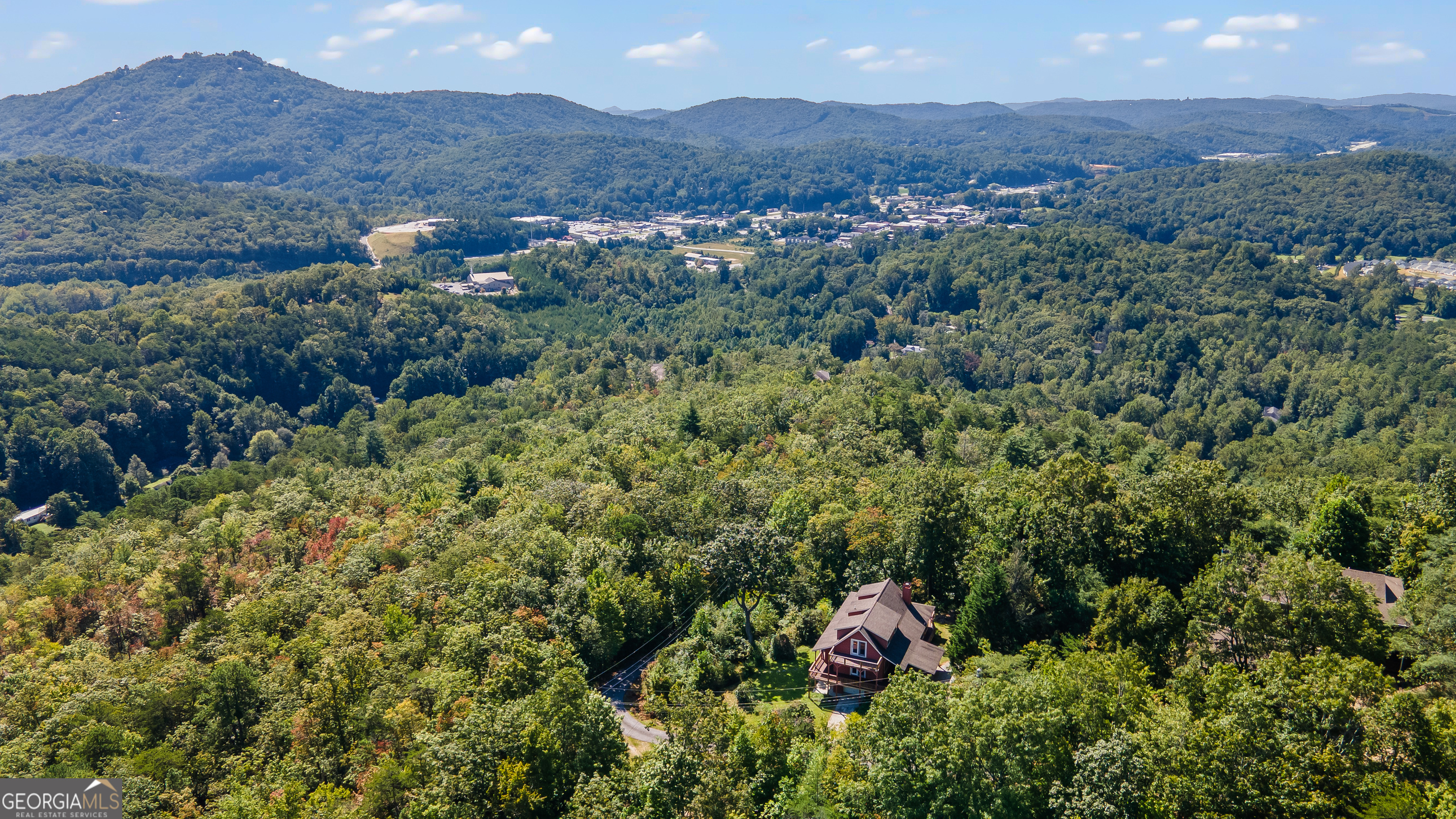 1387 Valley Street Clayton, GA 30525 - Photo 51 of 59 an aerial view of residential house with outdoor space