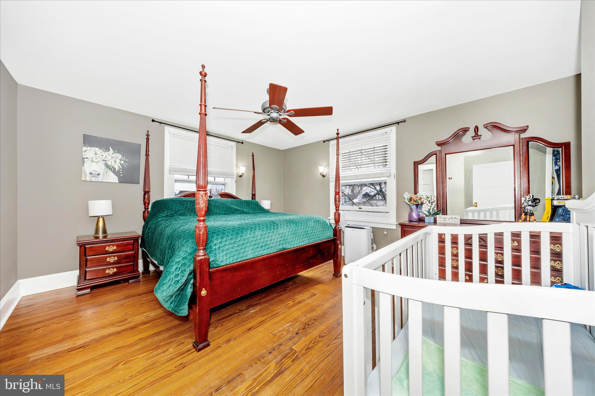 707 Summit Avenue Hagerstown, MD 21740 - Photo 27 of 54 a bedroom with furniture and a wooden floor