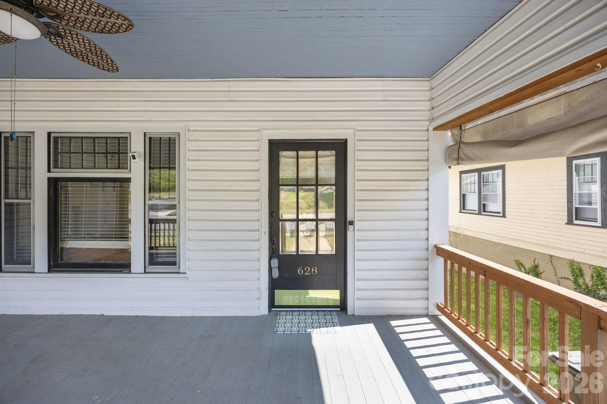 628 West Council Street Salisbury, NC 28144 - Photo 11 of 43 a view of a house with a window and wooden floor