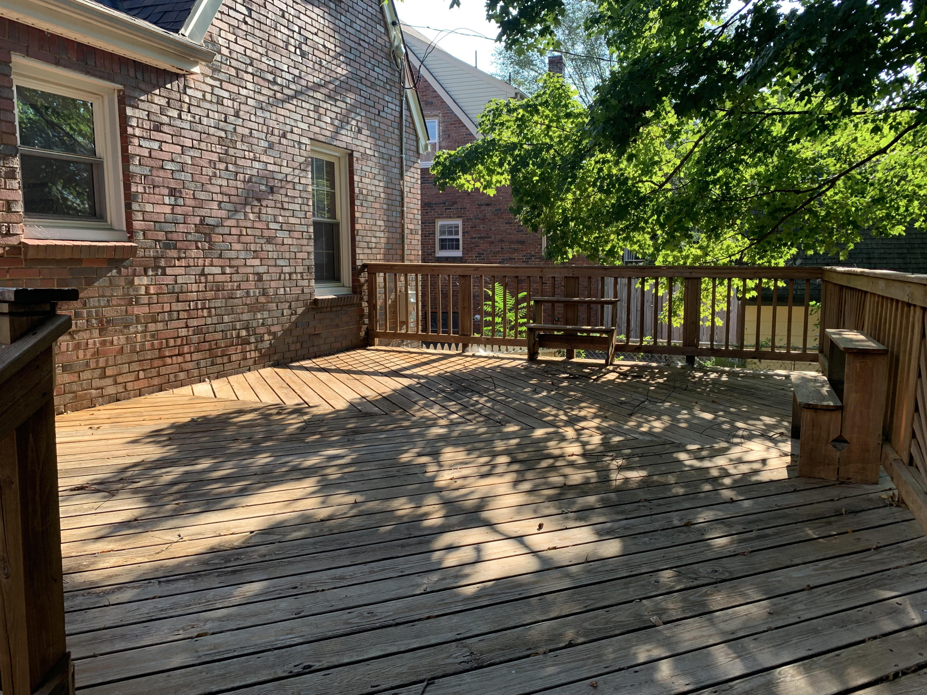 1668 Brandon Avenue Southwest Roanoke, VA 24015 - Photo 3 of 24 a view of a backyard with sitting area