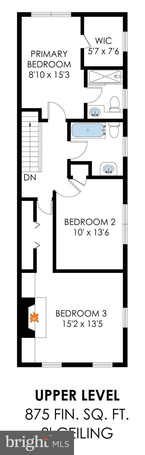 516 9th Street Southeast Washington, DC 20003 - Photo 29 of 35 2nd Floor