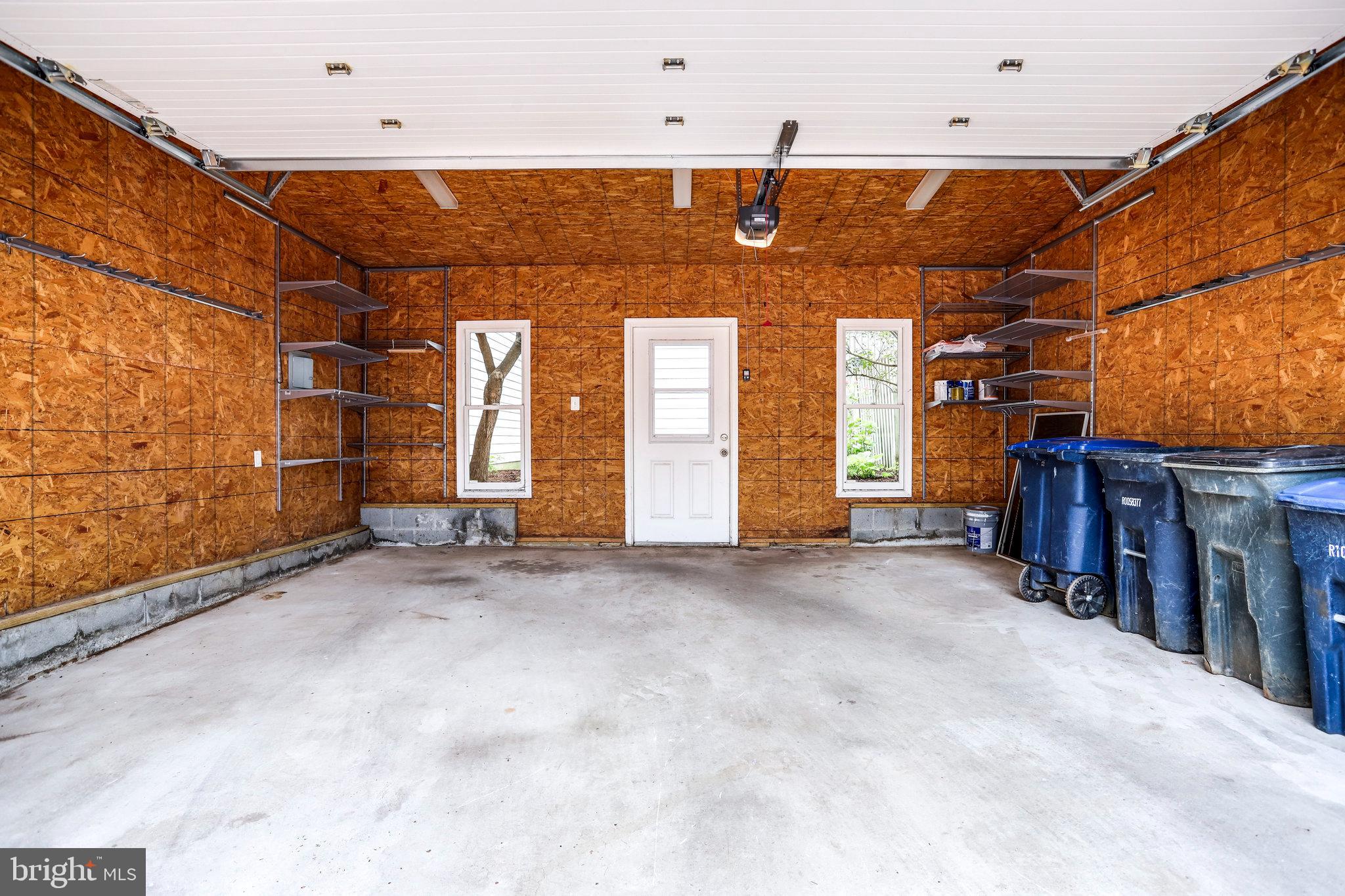 516 9th Street Southeast Washington, DC 20003 - Photo 32 of 35 HUGE garage w/Elfa storage system + alley side key