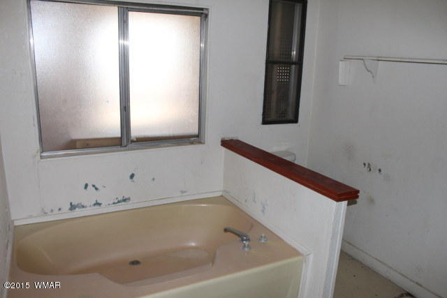 895 South Tanner Lane Snowflake, AZ 85937 - Photo 29 of 32 a bathroom with a bathtub and a window
