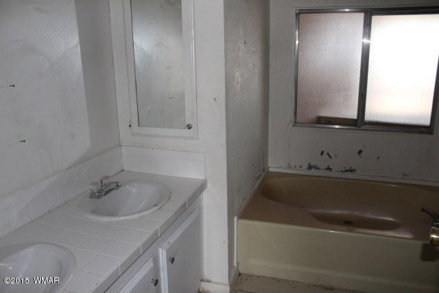 895 South Tanner Lane Snowflake, AZ 85937 - Photo 30 of 32 a bathroom with a sink and a bathtub